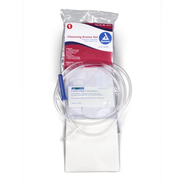 Dynarex Cleansing Enema Set case of 50