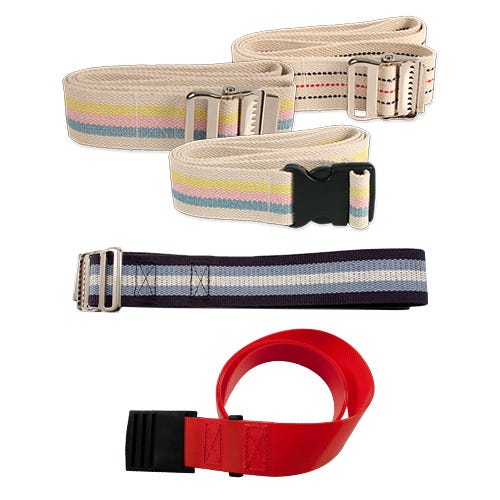 Dynarex Gait Belts - Standard / Antimicrobial / Wipeable case of 36