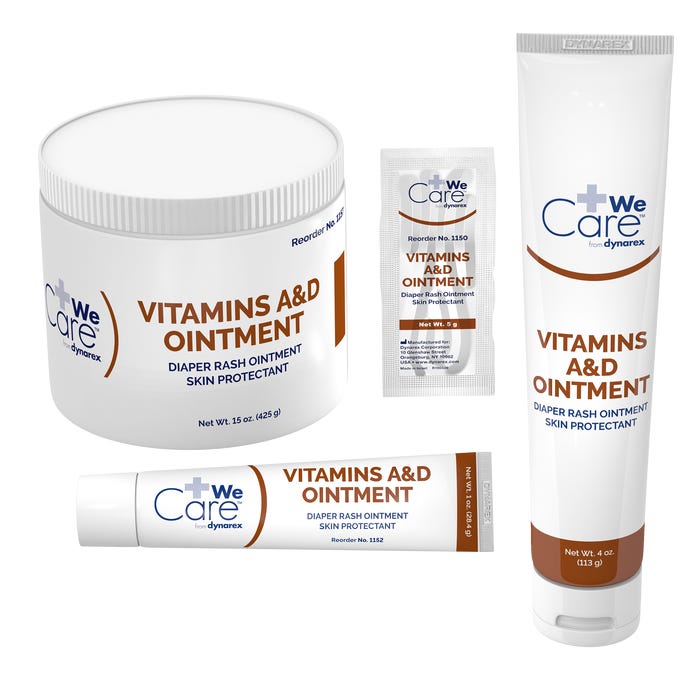 Dynarex Vitamins A&D Ointments case of 6 Quantity per box: 144