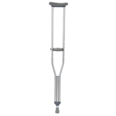 Dynarex Aluminum Crutches size adult per box quantity is 1 pair