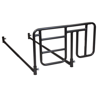Dynarex Homecare Half-Length Bed Rail - Cross Bar Mount per box quantity is 1