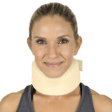 CERVICAL COLLAR, 4"FLEXIBLE FOAM, UP TO 20.5" BLACK