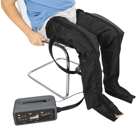 LEG COMPRESSION PUMP, 2 ZIPPERED SLEEVES W/EXTENDERS, 2 VARIABLE MODES - RHB2025