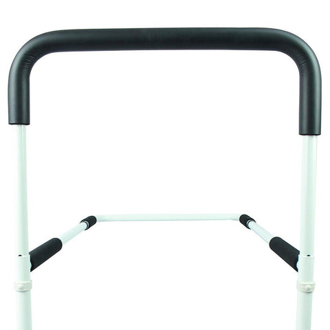 BED SAFETY RAIL, HEIGHT ADJUSTABLE STEEL, NONSLIP FOAM - LVA1024