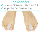 BUNION KIT, GEL PAD SLEEVES, GUARDS, TOE SPACERS, 11PC - INS1034