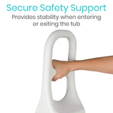 14.5" BATHTUB RAIL, NONMARKING, TOOL-FREE - LVA1021