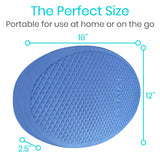 Oval Balance Pad Blue 2-Pack  - RHB2045BLUPK2