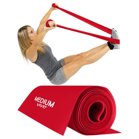 7' STRAIGHT HEAVY RESISTANCE BAND, DOOR ANCHOR, PURPLE