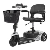 3 WHEEL MOBILITY SCOOTER, 12.4 M RANGE, 265 LB CAPACITY, BLACK