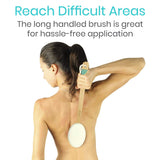 17" LOTION APPLICATOR, 3 FOAM PADS, NONSLIP WATERPROOF