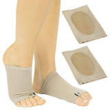 ARCH SLEEVES W/GEL PADS, COMPRESSION BLEND, WASHABLE, 1 PAIR - INS1039BGE