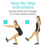 BODYWEIGHT WORKOUT POSTER, FULL COLOR, ONE SIDED, LAMINATED - RHB2020