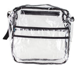 CLEAR ROLLATOR BAG, WATER-RESISTANT PVC, 14.96" X 12.99" - LVA2077CLR