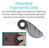 BUTTON HOOK, THIN WIRE FOR EVERY BUTTON SIZE, SHAPED FOR GREATER CONTROL, ZIPPER PULL - LVA2051