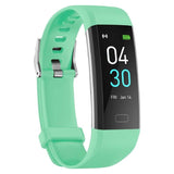 FITNESS TRACKER WRISTBAND W/APP, USB RECHARGEABLE, TOUCH SCREEN, BLACK