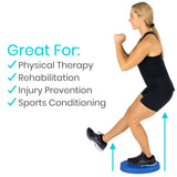 Oval Balance Pad Blue 2-Pack  - RHB2045BLUPK2