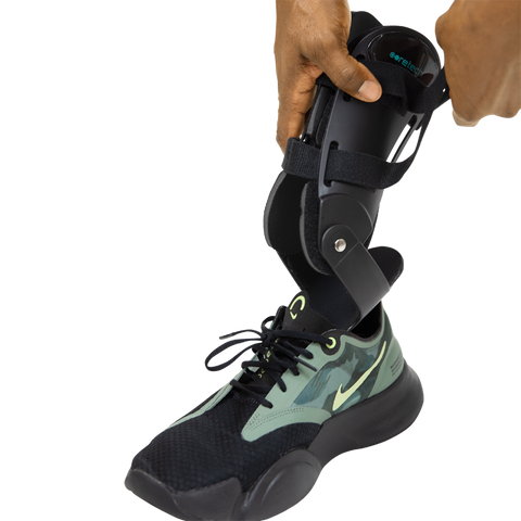 906 MOTION ANKLE BRACE, FLEXIBLE HINGE, REMOVABLE INSERTS, LEFT, X SMALL M: UP TO 8 ; W: UP TO 10