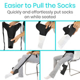 Bendable Sock Assist - LVA2089BLK