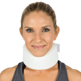 CERVICAL COLLAR, 4"FLEXIBLE FOAM, UP TO 20.5" BLACK