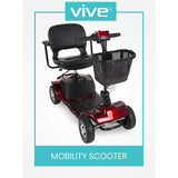 MIDCLASS MOBILITY SCOOTER, 15.5M RANGE, DELTA TILLER, 298LBS, BLUE