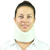 CERVICAL COLLAR, 4"FLEXIBLE FOAM, UP TO 20.5" BLACK