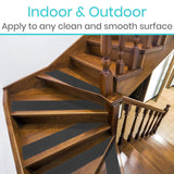 ANTI-SLIP TAPE, WEATHERPROOF, 80 GRIT, 4" WIDE, 30' ROLL - LVA2020BLK