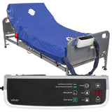 8" ALTERNATING PRESSURE MATTRESS, PRESSURE PUMP, TWIN XL, WATERPROOF COVER - LVA1066