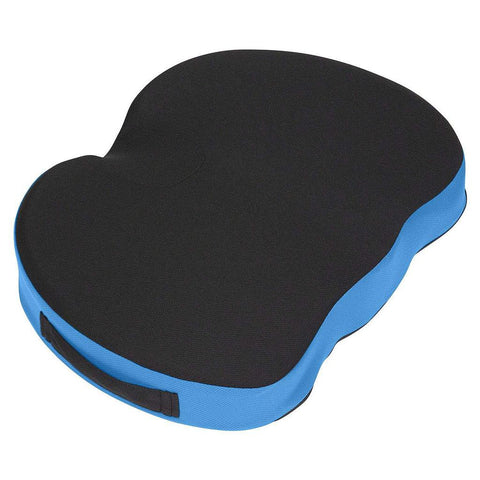COCCYX CUSHION, CONTOURED MEMORY FOAM, 18.78” x 14.02” x 2.99” - CSH1060BLU