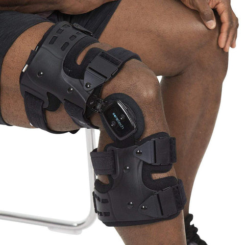 843 OA KNEE BRACE, 12 HINGED CLIPS, NONSLIP PADDING, OPEN DESIGN, RIGHT