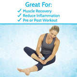 COLD MASSAGE ROLLER BALL, STAINLESS STEEL, WARM/COLD, 2 PK - RHB1073BLU