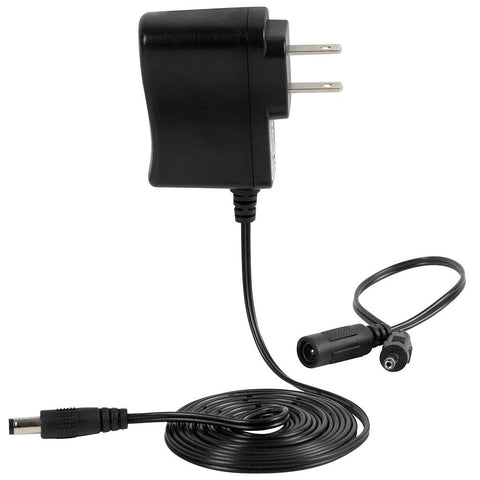 6V POWER ADAPTER, 6' CORD, 1A, 5.1/ 2.1mm PLUGS, UL-LISTED - DMD1012