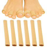 TOE SLEEVES, COTTON/GEL LINING, CUT TO LENGTH, 0.59" X 5.9", 6 TUBES