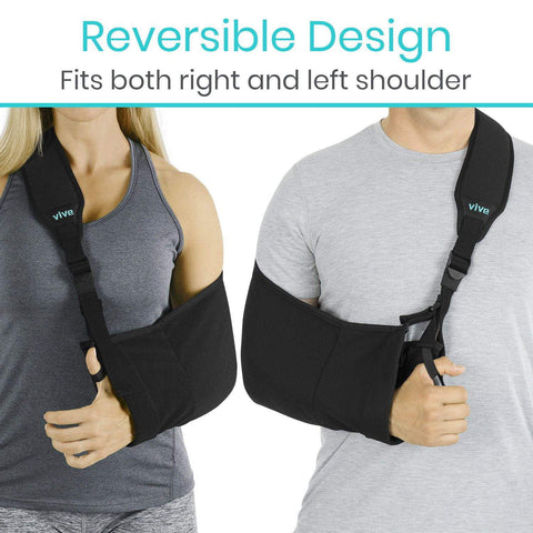 ARM SLING, REVERSIBLE, PADDED, MESH POCKETS, THUMB LOOP  - SUP1050