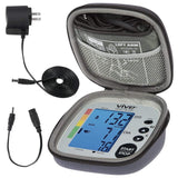 BASIC BLOOD PRESSURE MONITOR, POWER CORD, CASE, BLACK