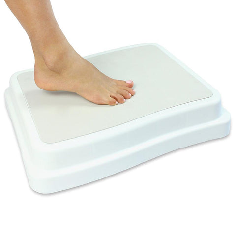 4" BATH STEP, TEXTURED PLATFORM, 19" X 16.5", UP TO 400 LBS -  LVA1019