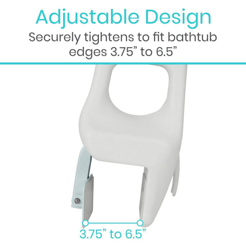 14.5" BATHTUB RAIL, NONMARKING, TOOL-FREE - LVA1021