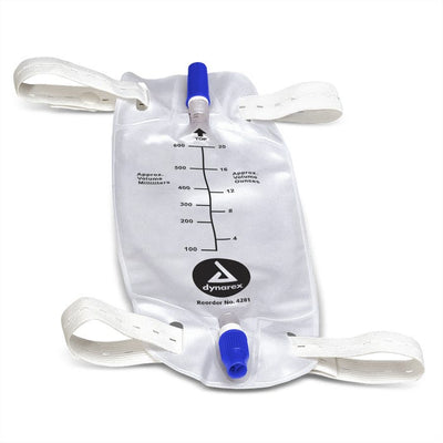 Dynarex Urinary Leg Bags case of 4 quantity of 12