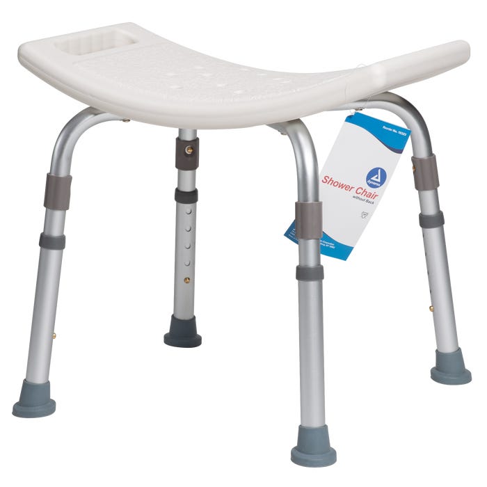 Dynarex Shower Chair Without Back case of 1