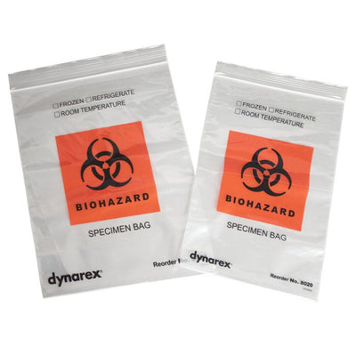 Dynarex Specimen Bags case of 10 Quantity per box: 100