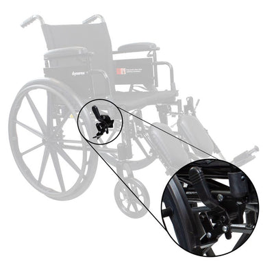Dynarex DynaRide S2 Wheelchair Push To Lock (Left) case of 1