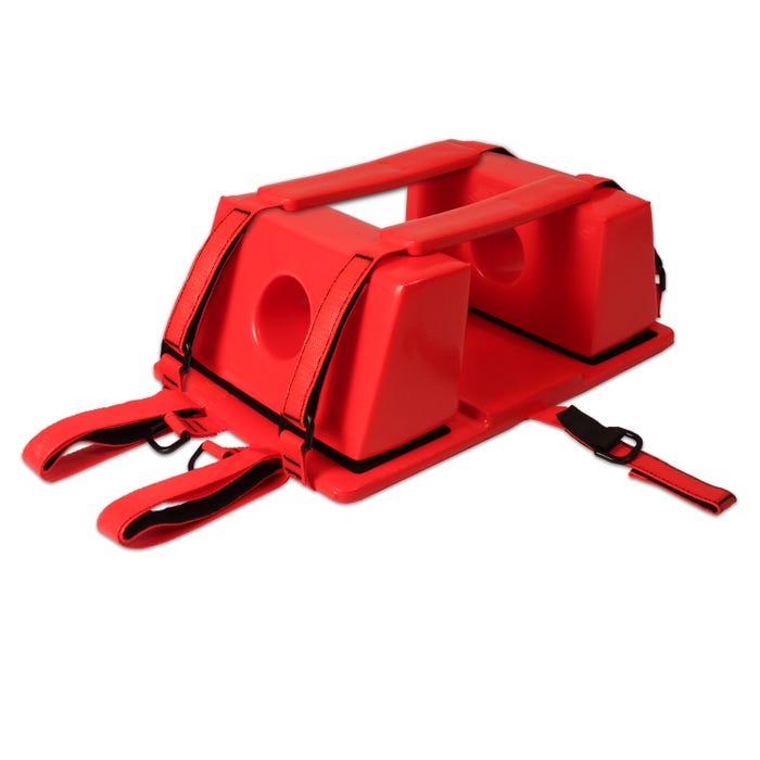 Dynarex Deluxe Head Immobilizer - Orange case of 5