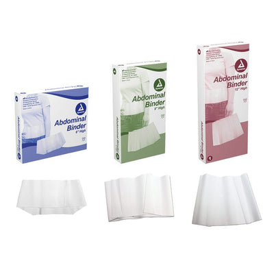 Dynarex Abdominal Binders 2x large case of 10