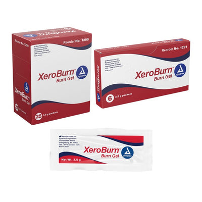 Dynarex XeroBurn Burn Gel case of 24 Quantity per box: 25