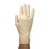 Dynarex Sterile Latex Exam Gloves, Powder-Free case of 8 Quantity per box: 50 pairs