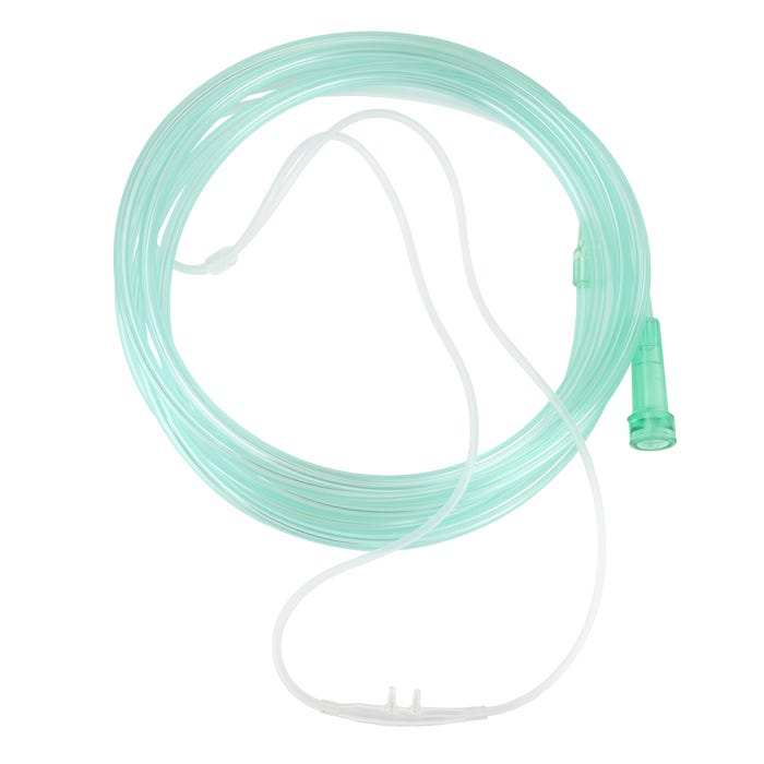 Dynarex Nasal Oxygen Cannulas - Super Soft Touch - Cushion Tip NEO 7 standard connector case of 50