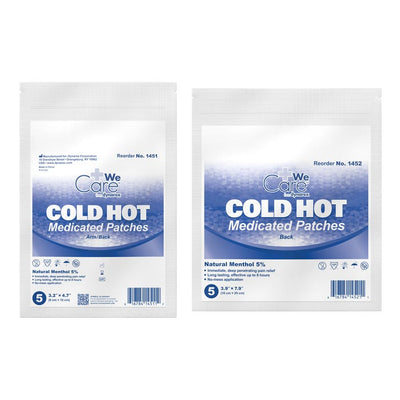 Dynarex Cold Hot Medicated Patches case of 36 Quantity per box: 5