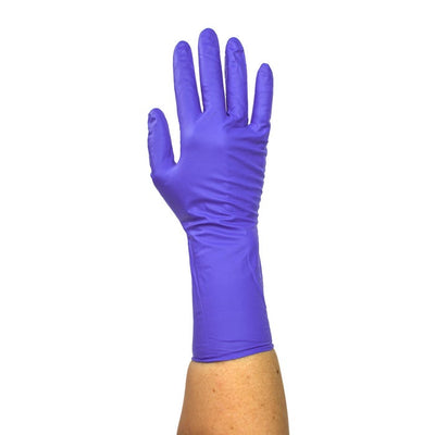 Dynarex True Advantage High Risk Nitrile Exam Gloves, Powder-Free case of 10 Quantity per box: 50