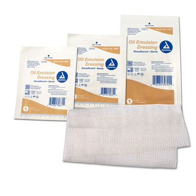Dynarex Oil Emulsion Dressings case of 4 Quantity per box: 50