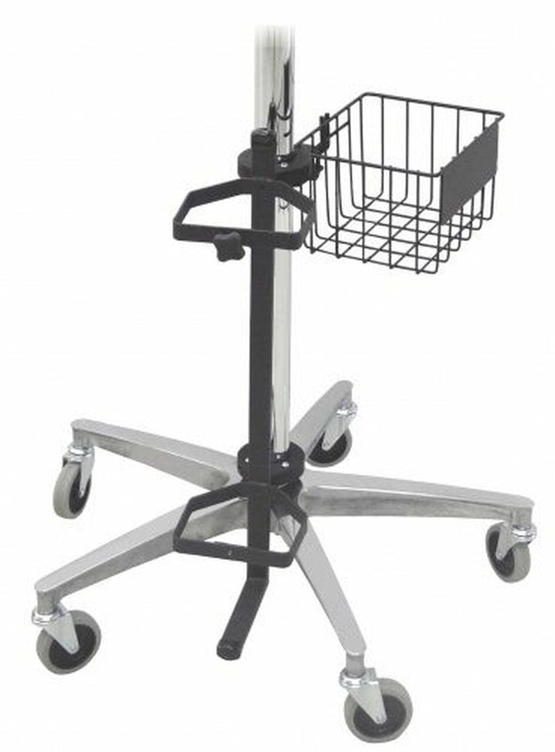 Omnimed Oxygen Cylinder Holder With Omni Basket