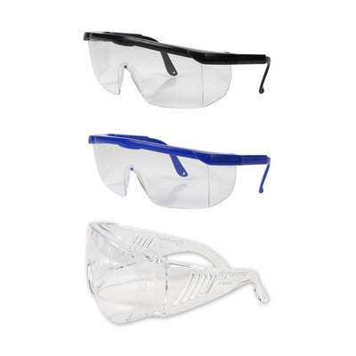 Dynarex Safety Glasses & Protective Eye Goggles case of 50